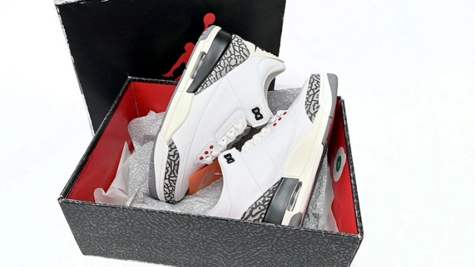 Rep TBK DN3707-100 Jordan Retro 3 Reimagined White Cement 0805